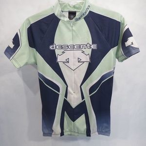 Descente Logo Women's Jersey M  H2Zero Half Zip